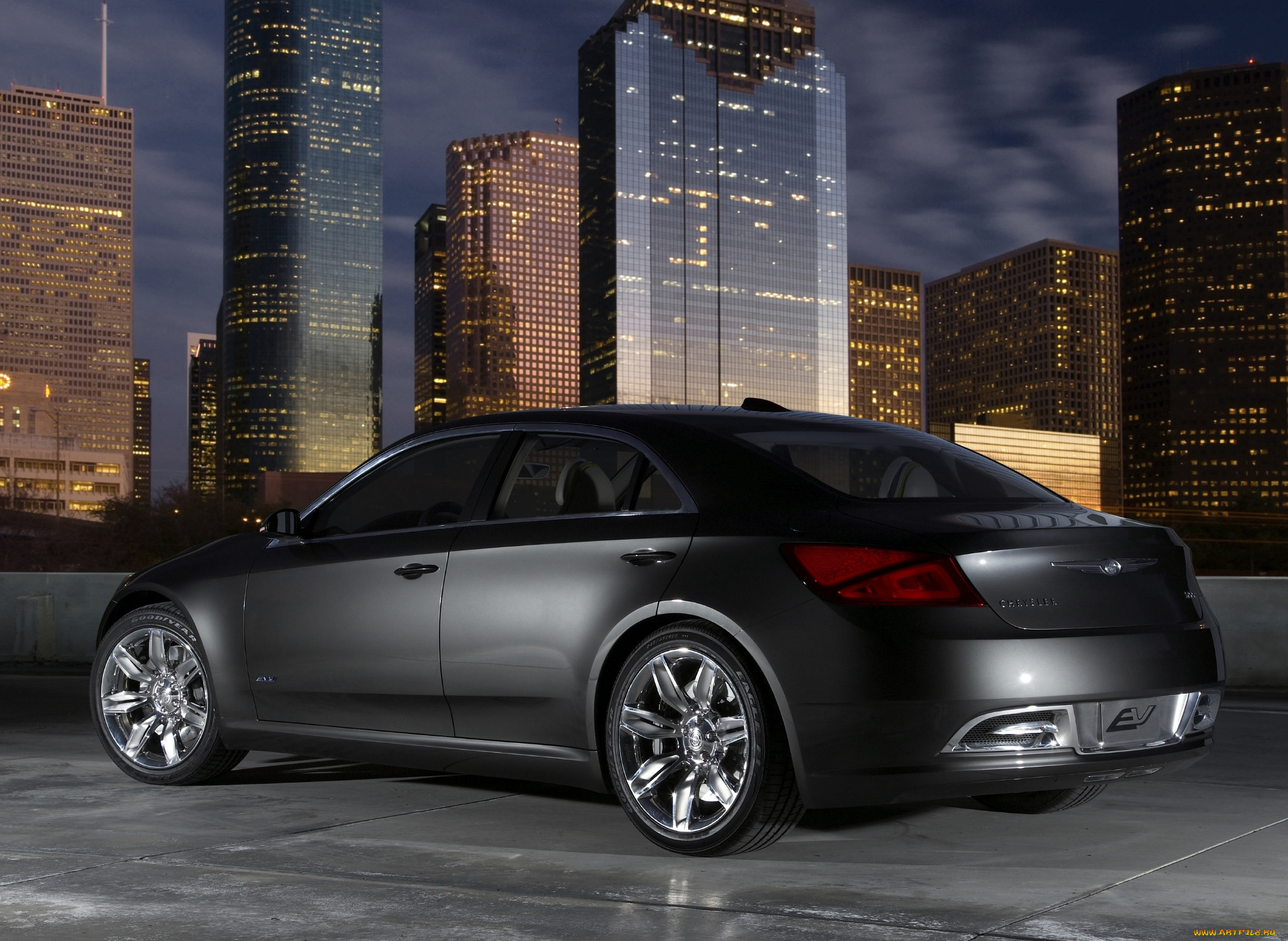 chrysler 200c ev concept 2009, , chrysler, concept, ev, 200c, 2009